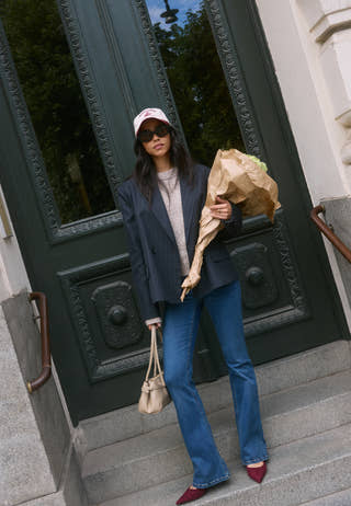 High Flare Superstretch Jeans