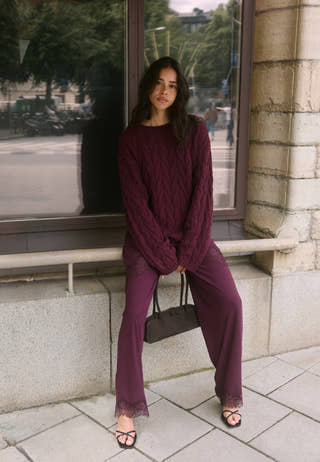 Cable Knitted Sweater
