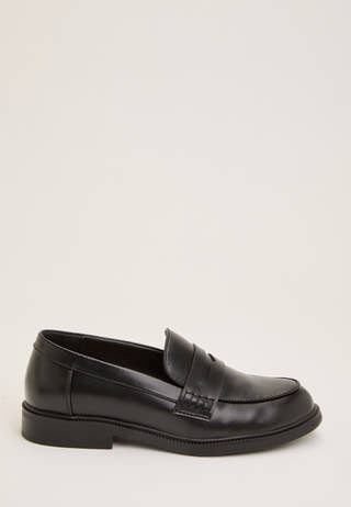 Lux-1 PU Loafer Black