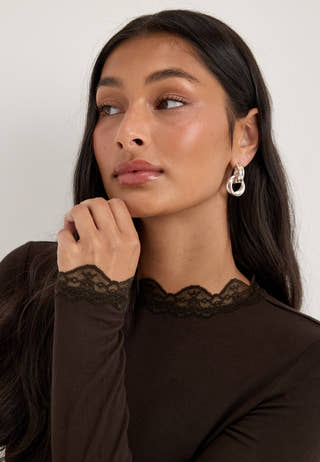 Vmrosa LS Higneck Top Brown