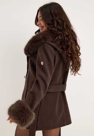 Olivia Coat Brown
