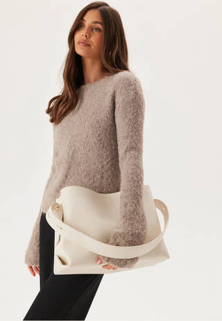 Faux Leather Tote Bag