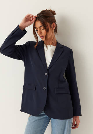 Oversized L/S blazer