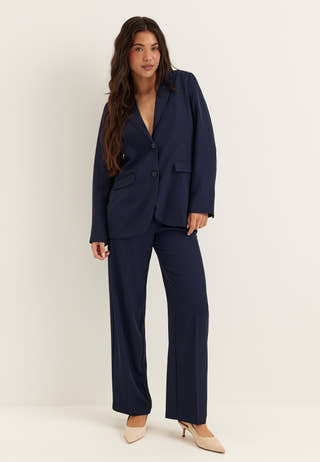 Oversized L/S blazer