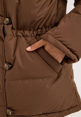 Alexandra Down Jacket Brown