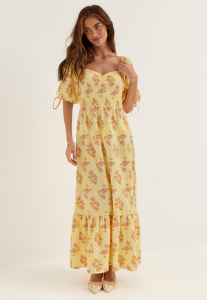 Smock Maxi Dress