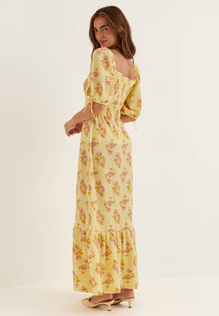 Smock Maxi Dress