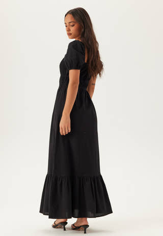 Square Neck Cotton Maxi Dress