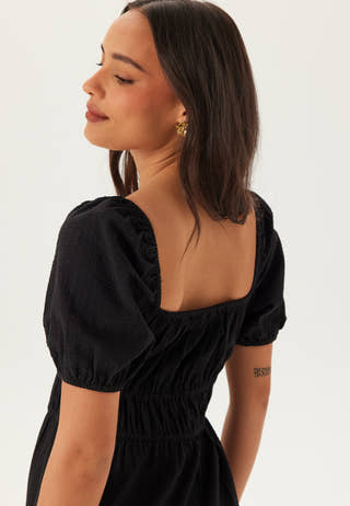 Square Neck Cotton Maxi Dress