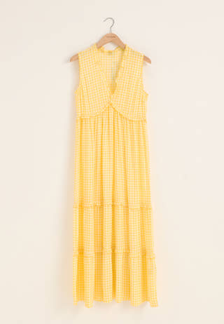 Frill Maxi Dress