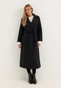 Long Wool Blend Coat