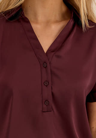 Vienna Ravenna S/S Top Red