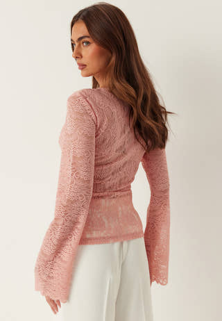 Long Sleeve Lace Top