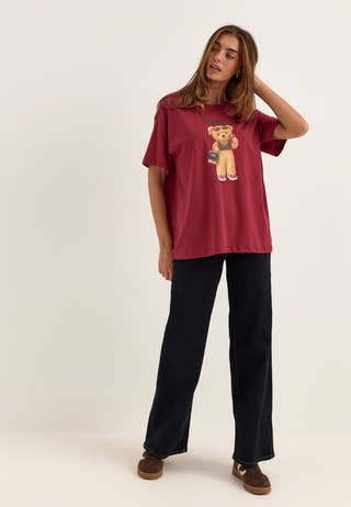 Onlvivvi Life S/S Lovely Top Patterned