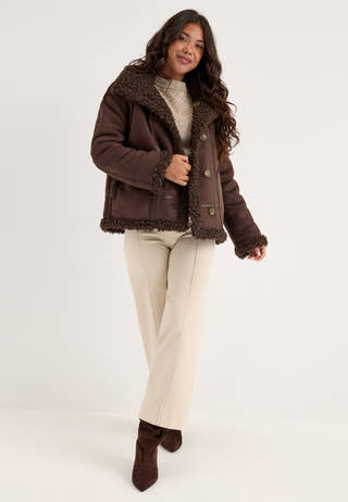 Objoaklyn Re Jacket Brown