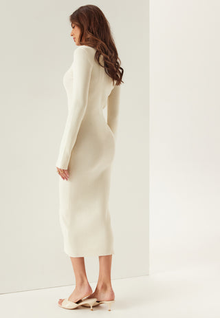 Knitted Cardigan Dress