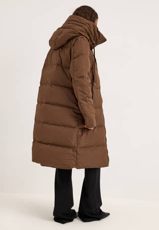 Jossan Cozy Down Jacket Brown
