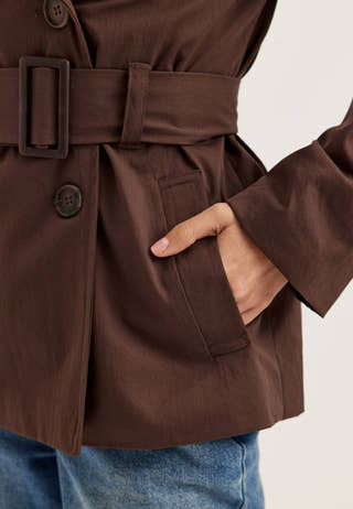 Short Trench Coat