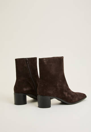Fay Suede Boot Brown
