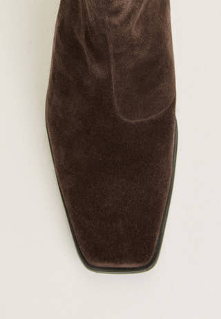 Fay Suede Boot Brown