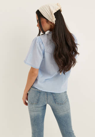 Pleated Detail Blouse