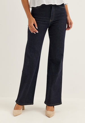 High Straight Leg Jeans