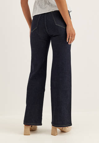 High Straight Leg Jeans