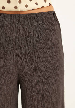 Structure Wide Trousers
