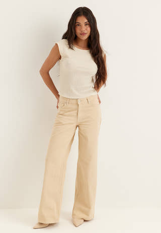 Structure Cap Sleeve Top