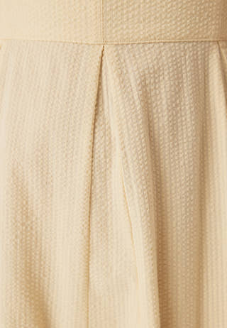 Seersucker Midi Dress
