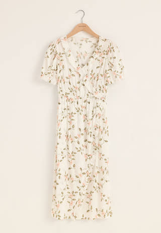 Wrap Frill Dress