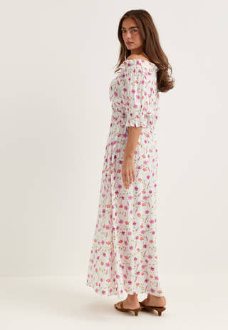 Smock Maxi Dress