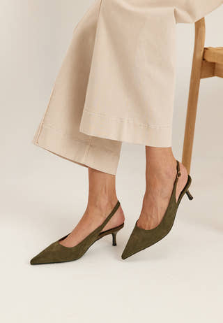 Pointy Slingback