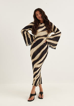 Pleated Frill Dress