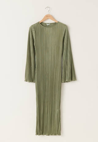 Pleated Frill Dress