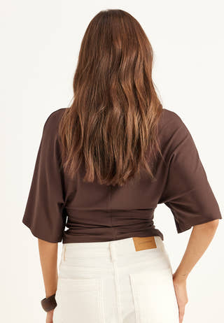 Wide Sleeve Fitted Tee