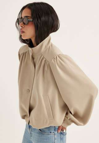 Short Balloon Jacket