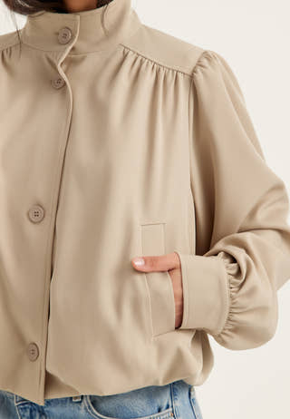 Short Balloon Jacket