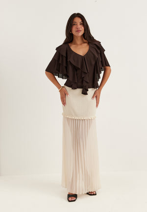 Flounce Top