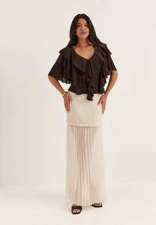 Flounce Top