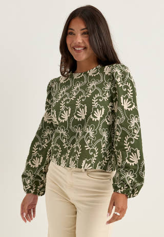 Objmya Re L/S TOP NOOS Green