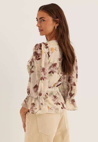 Mary-beth Wrap Blouse