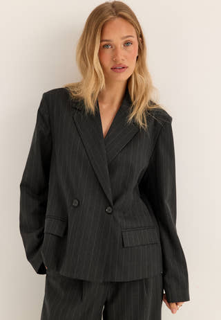 Striped Blazer Striped