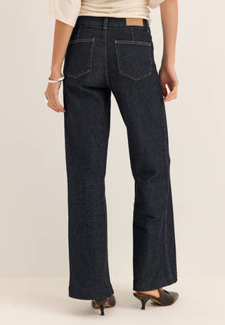 Front Seam Jeans Blue