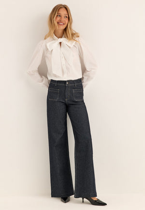 Frankie Front Pocket Jeans Blue