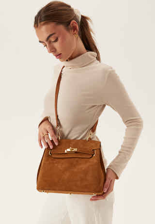 Rivoli Suede Handbag