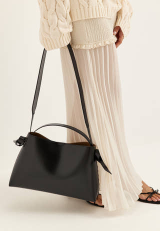 Slfstella Medium Leather Bag