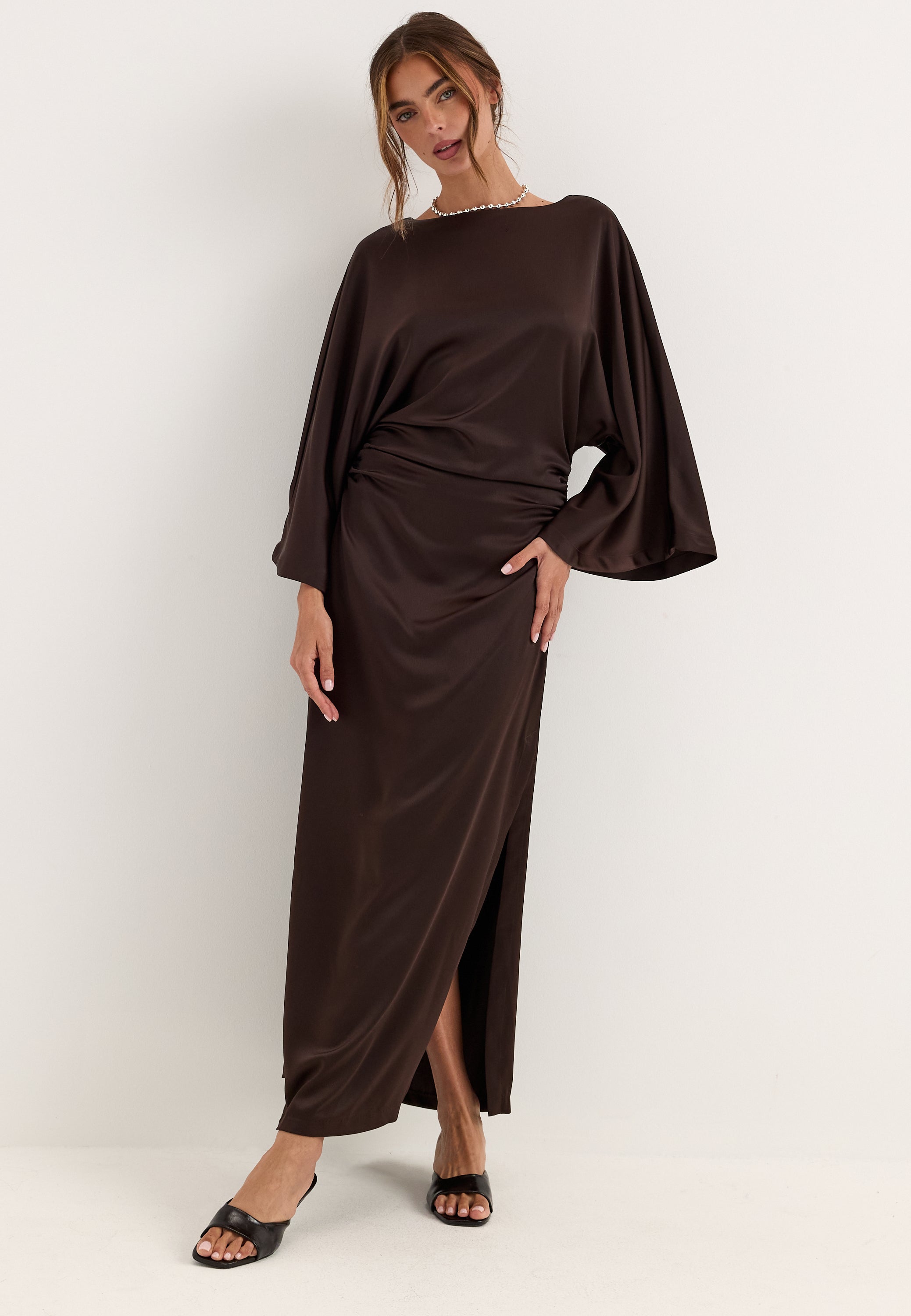 kimono sleeve bridesmaid dress Waverly Kimono Sleeve Gown