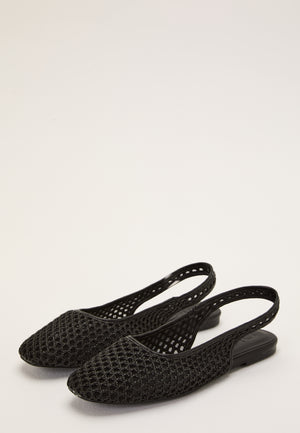 Onlakira-7 Woven Slingback Ballerina