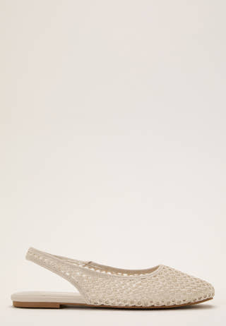 Onlakira-7 Woven Slingback Ballerina
